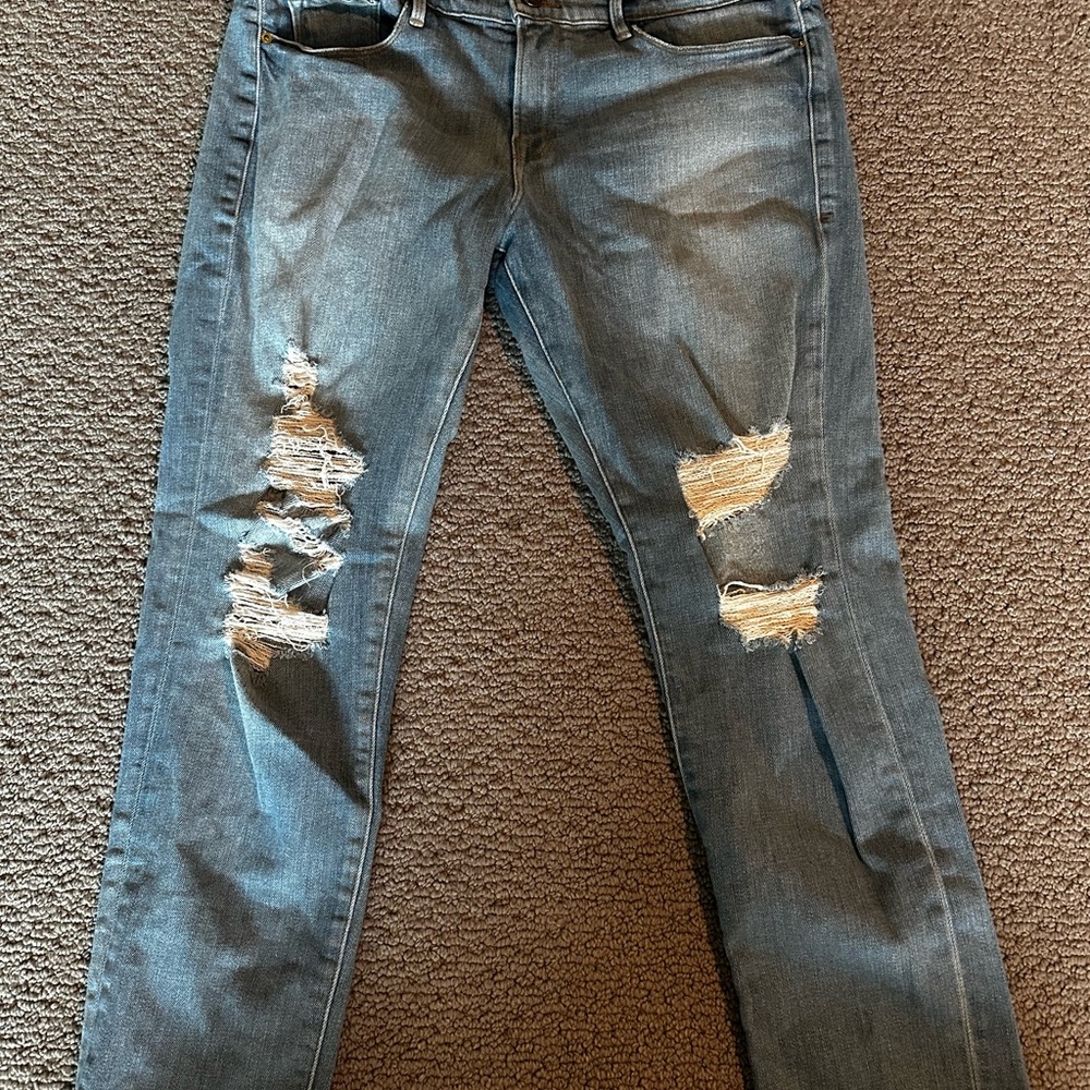 Frame distressed Blue Jeans
